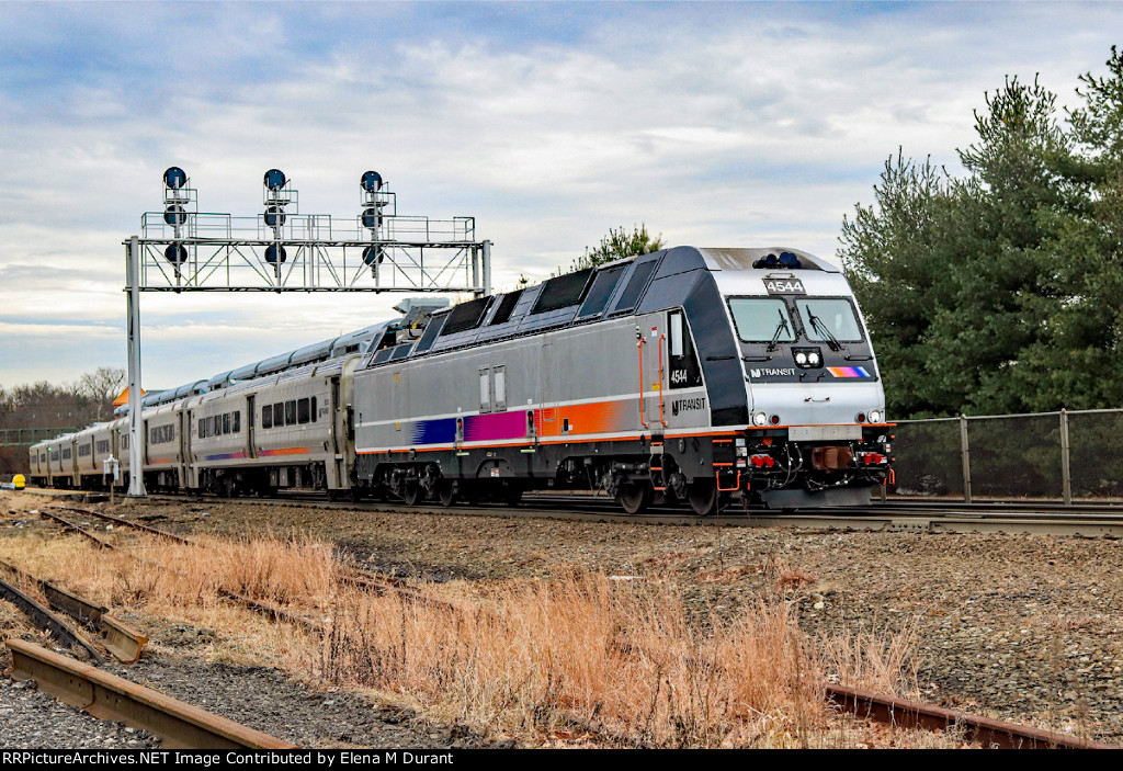 NJT 4544 on train 1871